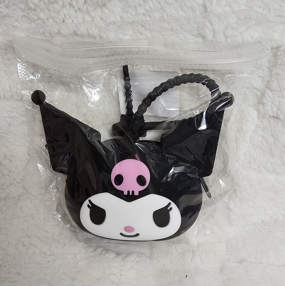 Hello Kitty & Friends Kuromi Silicone Coin Purse Kawaii Sanrio